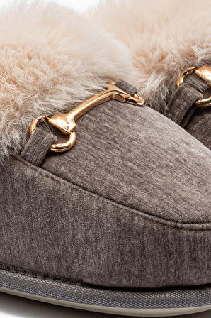 TWIGY TW MAYA GRİ KADIN EV TERLİK 37/41