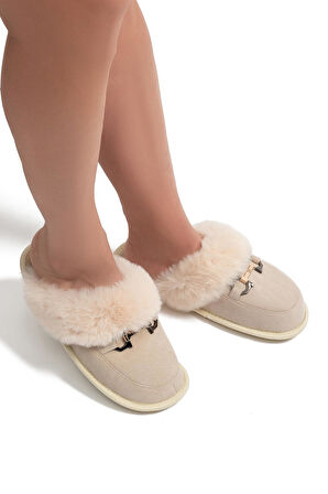 TWIGY TW ANİA BEJ KADIN EV TERLİK 37/41