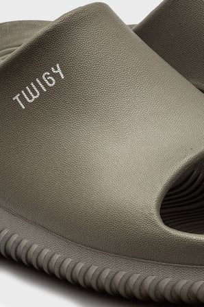 Twigy Tw Pablo Logolu Terlik Erkek TERLİK FF0304A HAKİ
