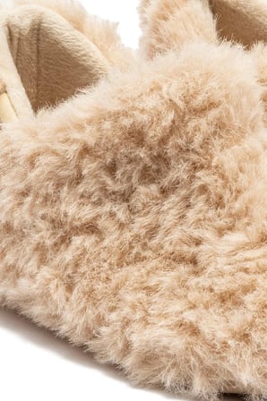 Twigy Freya Peluş Kadın Ev Botu Bej 37/41