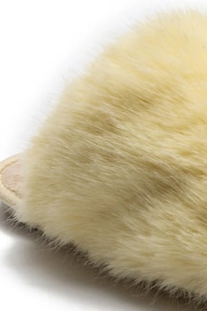 Twigy Ella Peluş Kadın Ev Terliği Sarı 37/41