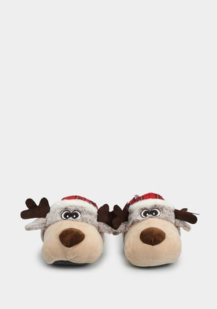 Bej Kadın Ev Terliği