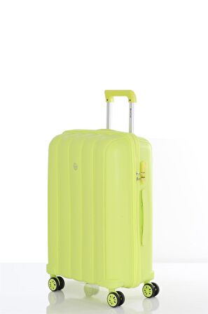 Mçs Polipropilen 3'lü Valiz Seti Orta & Kabin & Makyaj V305