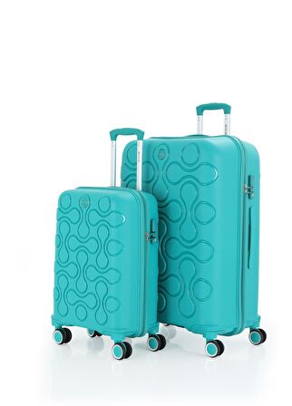 Mçs Polipropilen 2'li Valiz Seti Büyük & Kabin V376