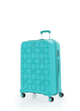 Mçs Polipropilen 3'lü Valiz Seti Büyük & Kabin & Makyaj V376