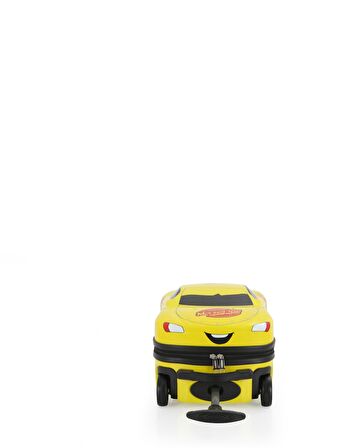 V306 ABS ÇOCUK VALİZ-YELLOW CAR