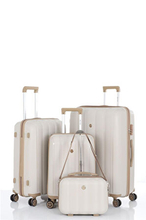 MÇS Polipropilen 4'lü Valiz Seti V305