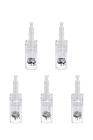 9 Pin Dermapen Iğnesi 5 Adet Mym N2 A6 M5 M7 E30 Modelleri Için Soketli Model Dermapen Iğnesi
