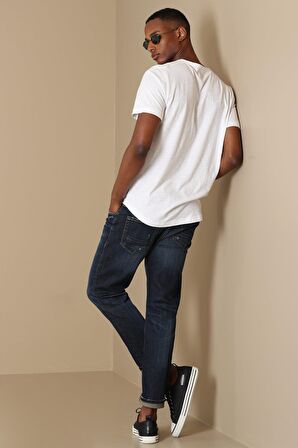 Junya Erkek Basic Tişört Mürdüm