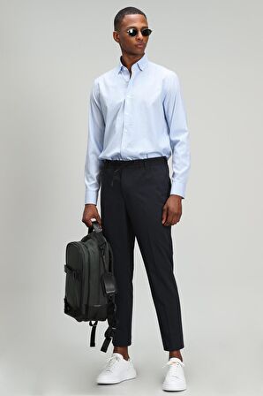 Harry Erkek Smart Gömlek Comfort Slim Fit Mavi