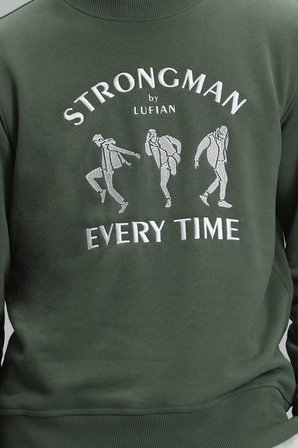 Edwın Erkek Sweatshirt Yeşil