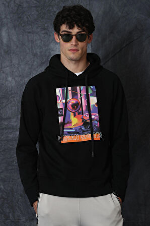 General Erkek Sweatshirt Siyah