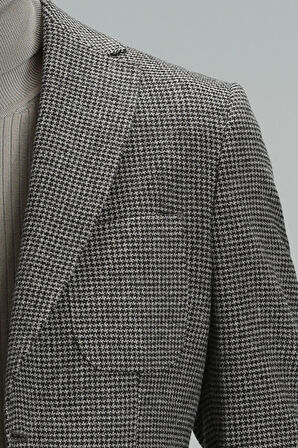 Alvı Spor Erkek Blazer Ceket Slim Fit Kahverengi