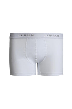 Dany Erkek Pamuklu Boxer Beyaz