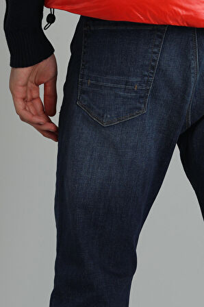 Joan Smart Jean Erkek Pantolon Slim Fit Mavi