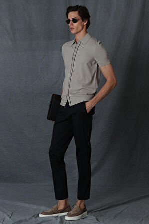 Aden Smart Erkek Chino Pantolon Slim Fit Lacivert