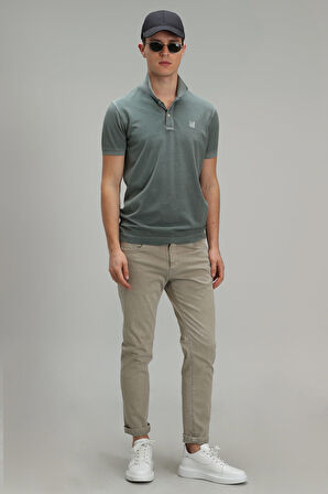 Helt Spor 5 Cep Erkek Pantolon Slim Fit Bej