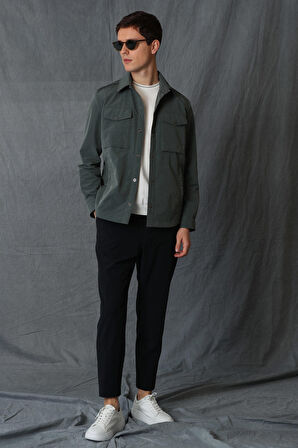Hery Smart Erkek Chino Pantolon Slim Fit Lacivert