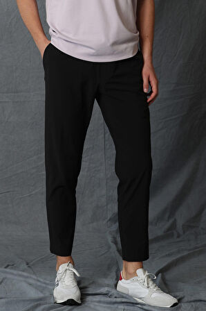 Jose Smart Erkek Chino Pantolon Slim Fit Siyah