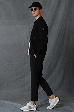 Jose Smart Erkek Chino Pantolon Slim Fit Siyah