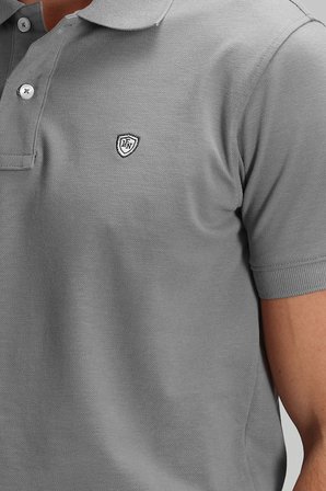 Laon Smart Erkek Polo Tişört Gri