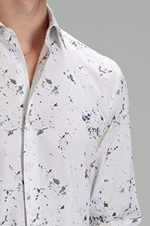 Kamon Erkek Smart Gömlek Comfort Fit Yeşil