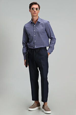 Benjamın Erkek Smart Gömlek Slim Fit Lacivert