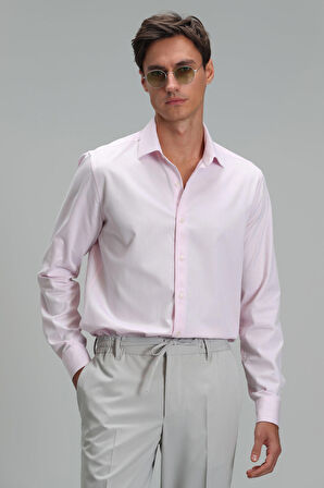 Nagoya Erkek Smart Gömlek Comfort Slim Fit Pembe