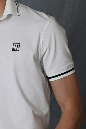 Forester Smart Erkek Polo Tişört Beyaz