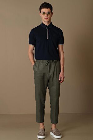 Polo Yaka Lacivert Erkek T-shirt 111040140
