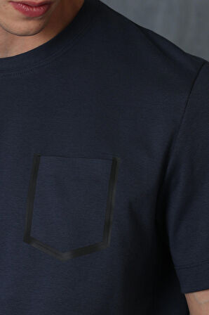 Sırıus Modern Grafik T- Shirt Antrasit