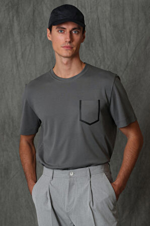 Sırıus Modern Grafik T- Shirt Yeşil
