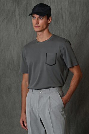 Sırıus Modern Grafik T- Shirt Yeşil