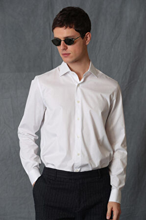 Varen Erkek Smart Gömlek Comfort Slim Fit Beyaz