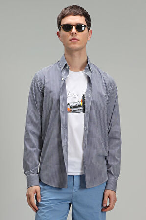 Ardmın Erkek Smart Gömlek Slim Fit Lacivert