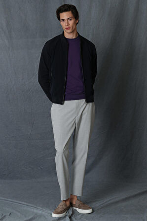 Hery Smart Erkek Chino Pantolon Slim Fit Açık Gri
