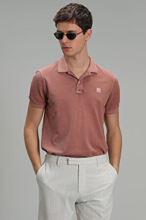 Vernon Spor Polo Yaka Erkek Tişört Tarçın
