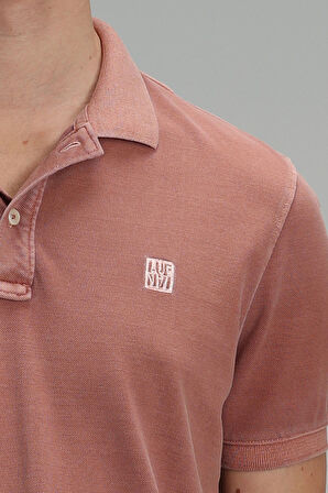 Vernon Spor Polo Yaka Erkek Tişört Tarçın