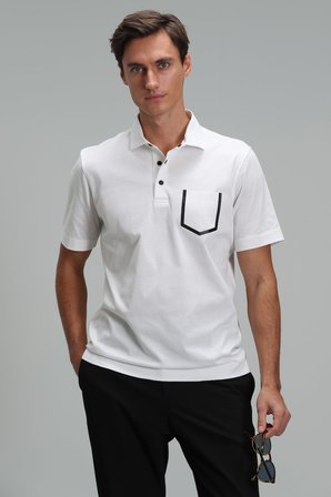 Hope Smart Erkek Polo Tişört Kırık Beyaz