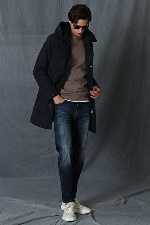 Lucas Smart Jean Erkek Pantolon Slim Fit Mavi
