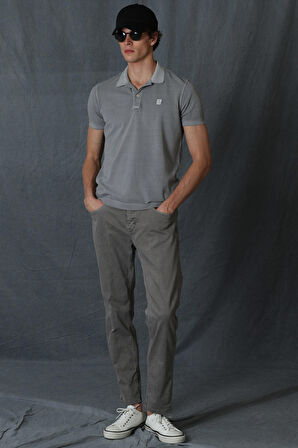 Helt Spor 5 Cep Erkek Pantolon Slim Fit Vizon