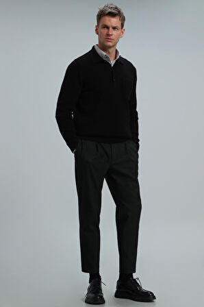 Rıver Erkek Kazak Siyah