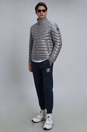 Lufian Erkek Luc Kaz Tüyü Mont 112120166 Gri