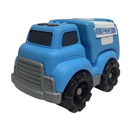 Zhltoys My City Trucks Police Mavi