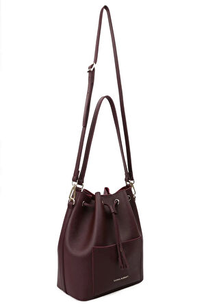 Laura Ashley El Çantası - Bordo