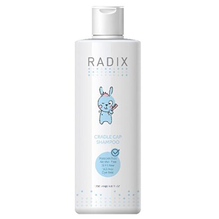 Radix Göz Yakmayan Yenidoğan Uyumlu Saç ve Vücut Şampuanı 200 ml