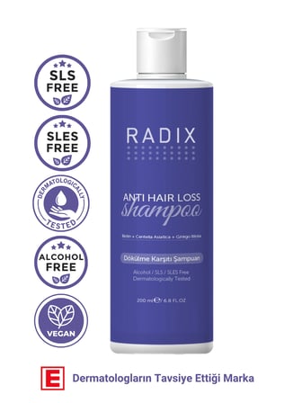 RADIX  Saç Dökülme Karşıtı Şampuan - Anti Hair Loss Shampoo 200 ml