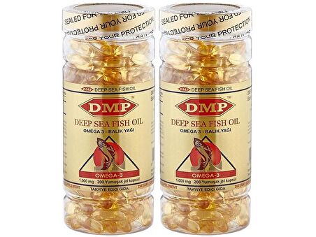 Dmp Balık Yağı 2x200 Softgel Omega 3 1000 Mg 