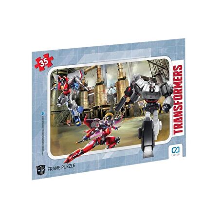 CA Games Transformers 35 Parça Frame Puzzle Ca.5016