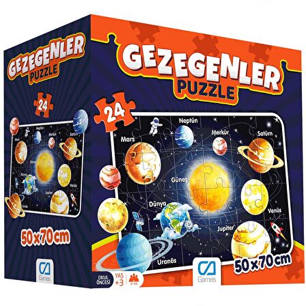 CA Games Yaşam 24 Parça Çocuk Puzzle